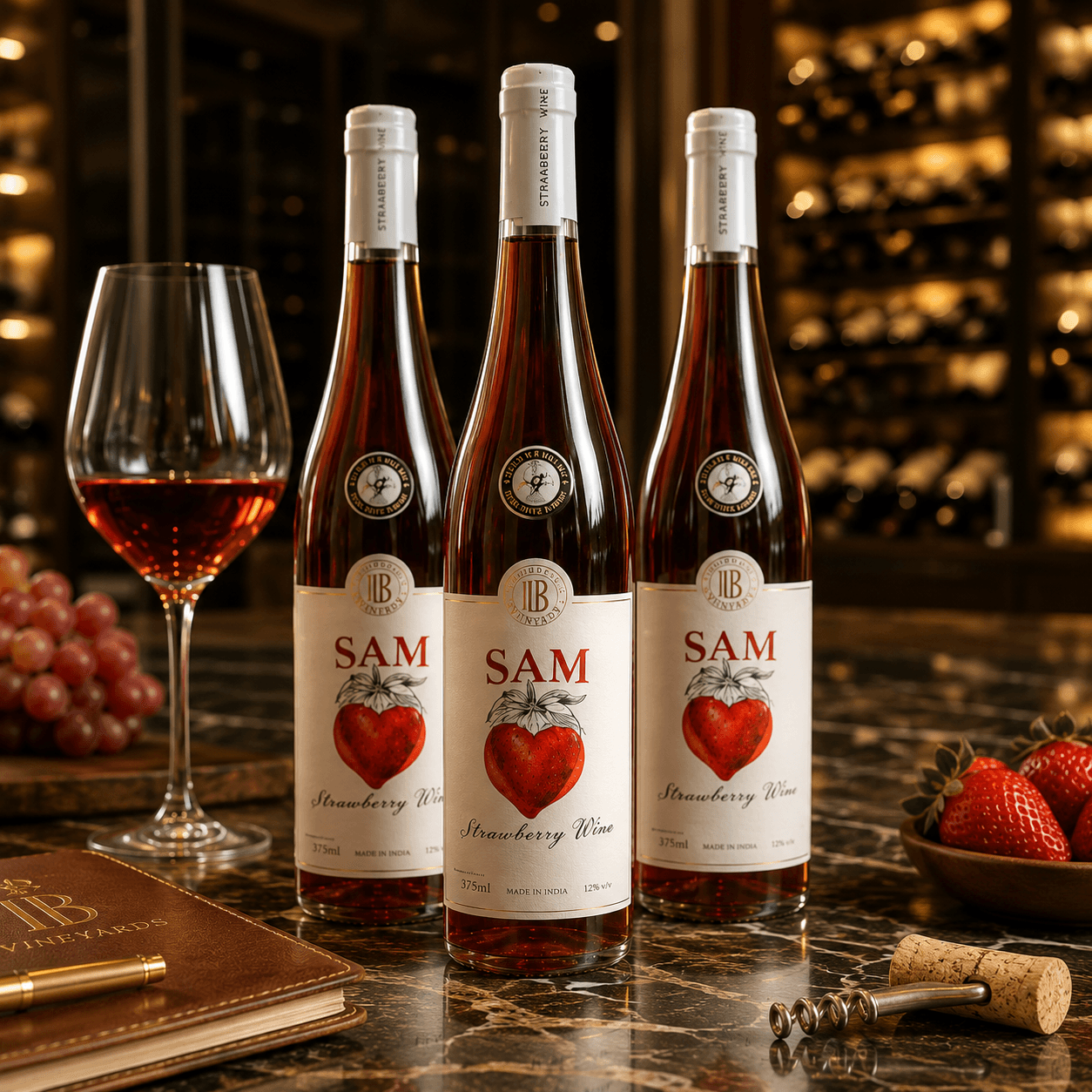 Strawberry Wine view 1
