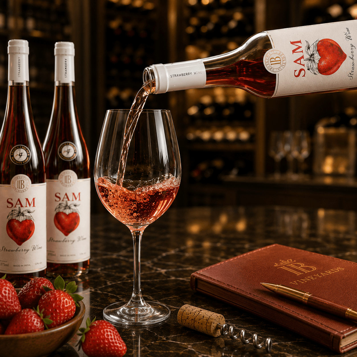 Strawberry Wine view 3